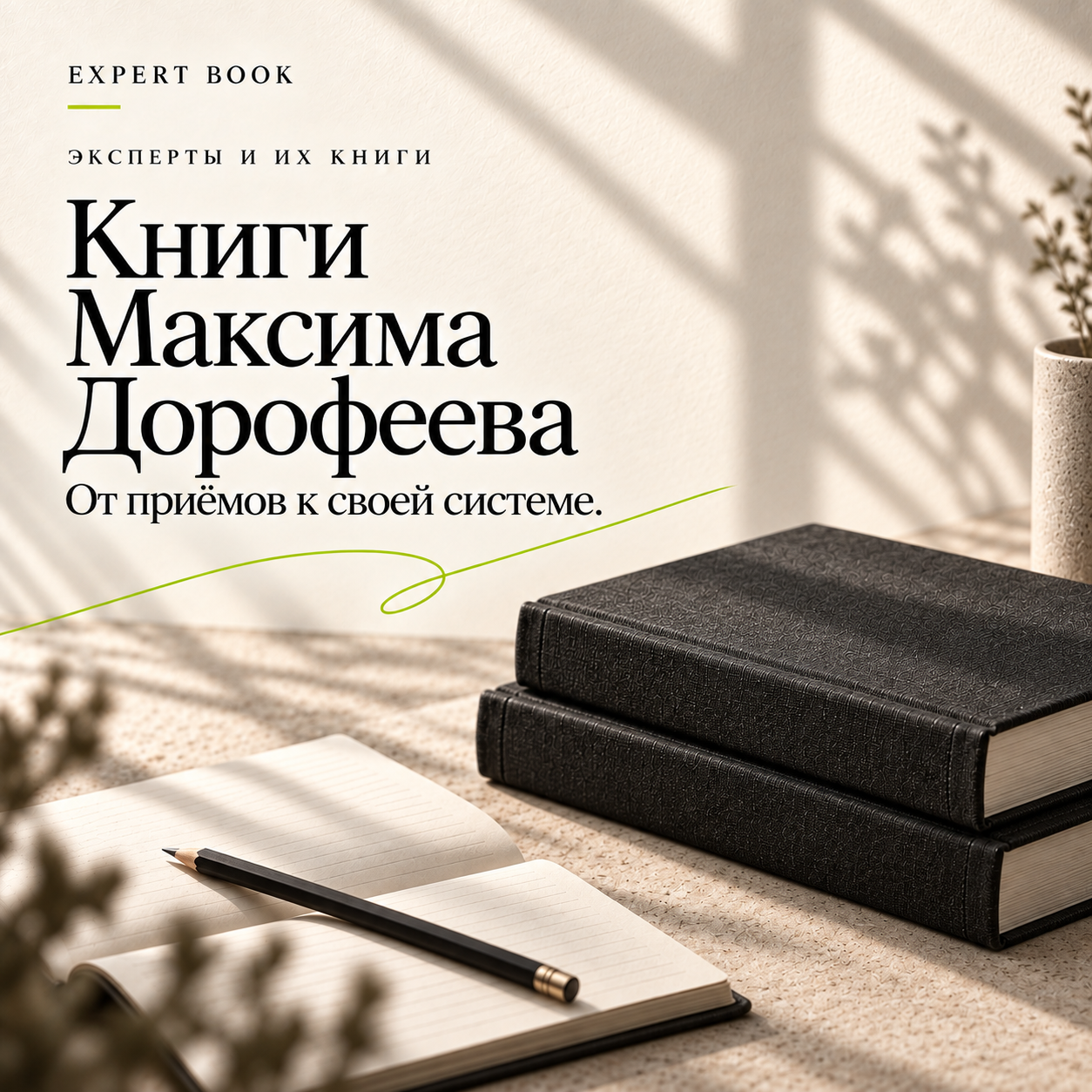 Книги Максима Дорофеева — от приёмов к своей системе