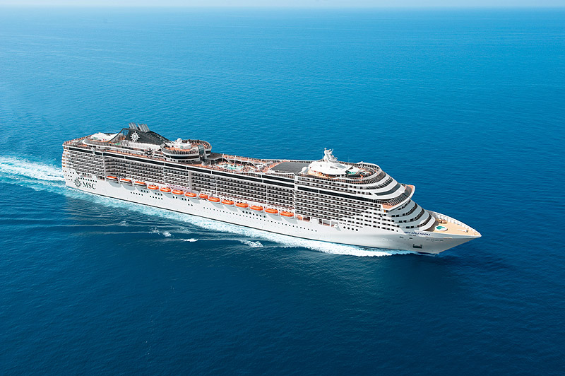 Круизный Лайнер MSC Splendida