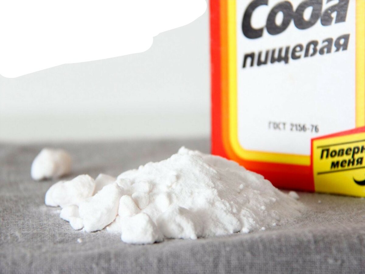 Маска из соды и кокосового масла