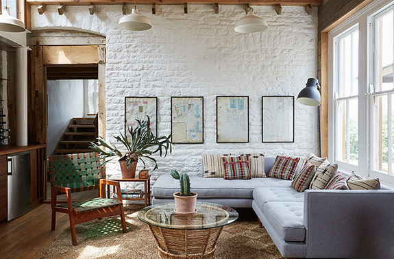 Сельский английский интерьер