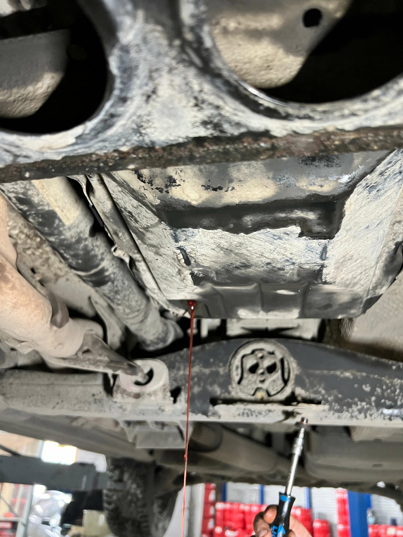 Выставление уровня масла в АКПП Porsche