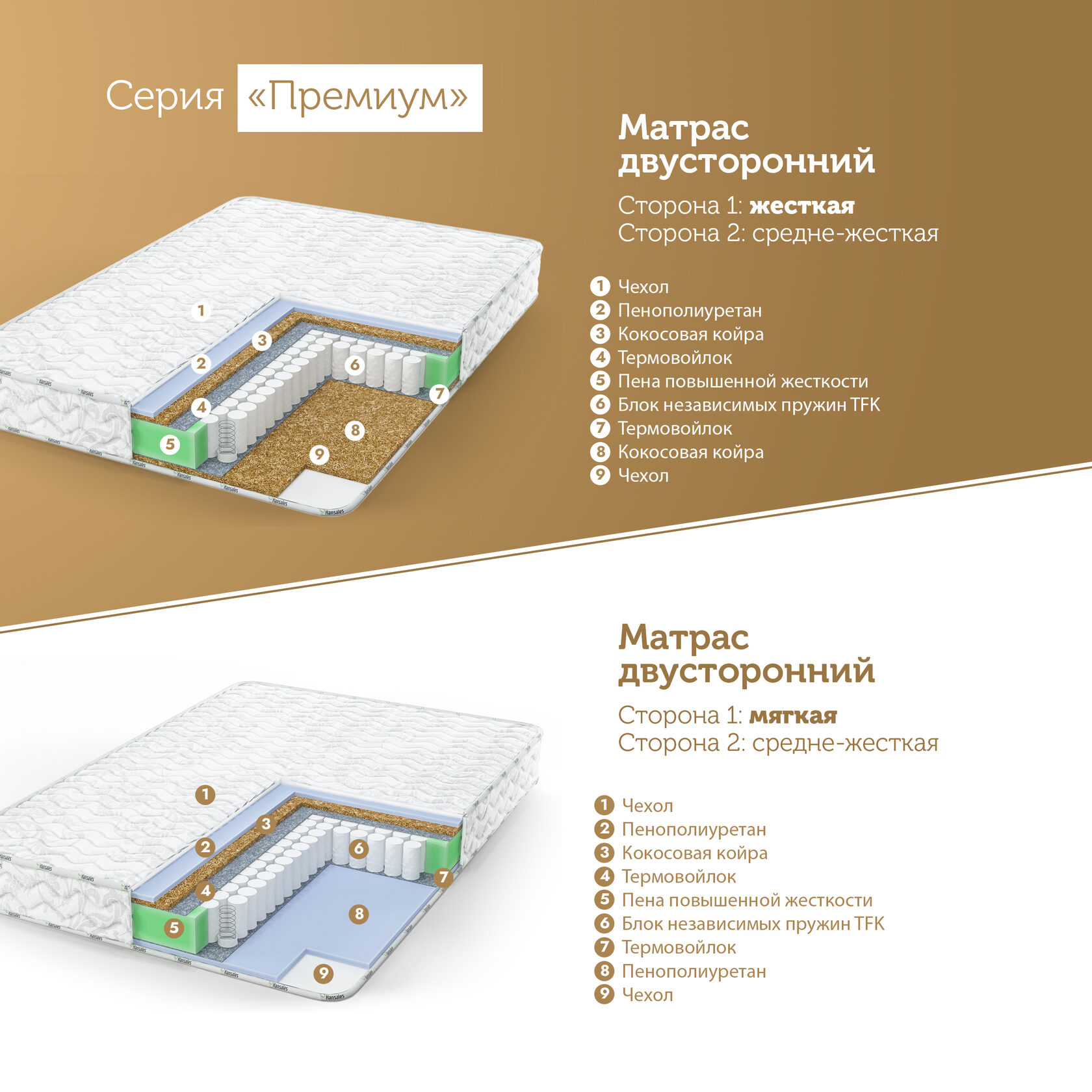 Кровать из массива березы с подъемным механизмом