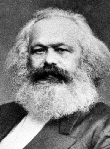 Портрет Карла Маркса 1875г.
