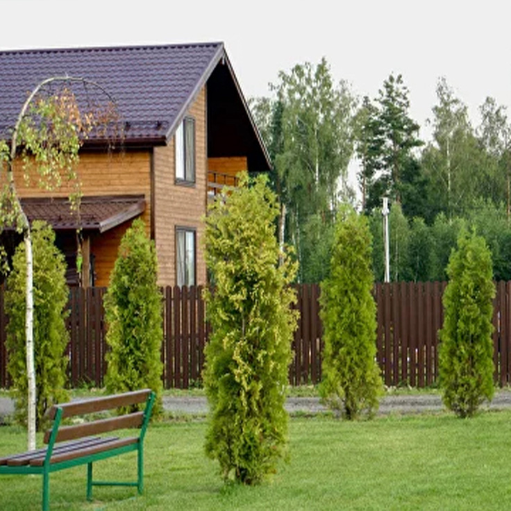 Сборный дом в Усть-Лабинска ландшафт