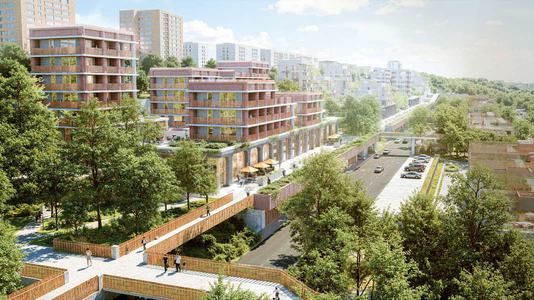 Благоустроенная туристическая территория: пешеходные маршруты, озеленение и общественные пространства