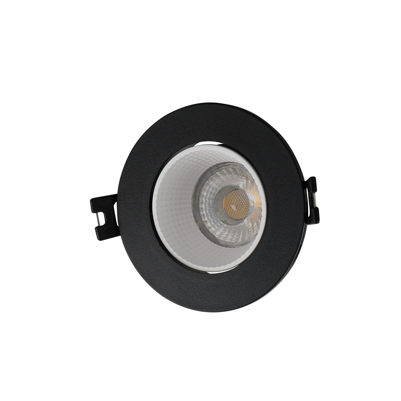 Встраиваемый светильник GU5.3 LED черный/белый пластик Denkirs DK3061-BK+WH DK3061-BK+WH