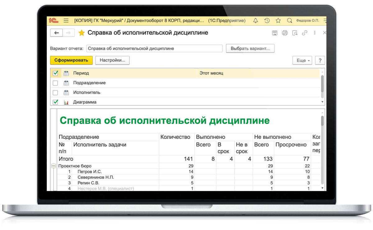 1с документооборот корп