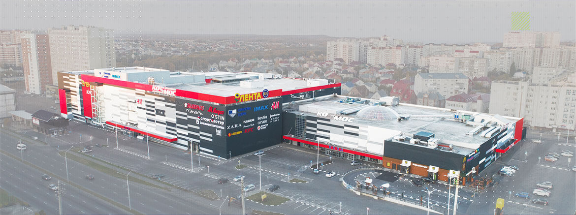 торговый центр пвх мембрана