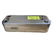 Теплообменник ГВС Ariston Uno, Beretta, Electrolux, Ferroli, Fondital, 148 мм, 16 пл., GIDEX Италия