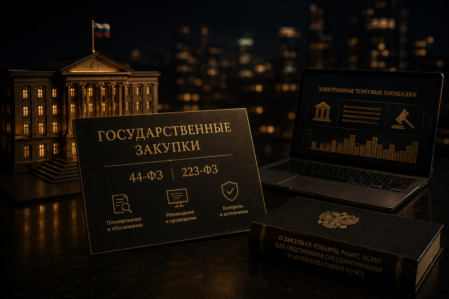 Государственные закупки по 44-ФЗ и 223-ФЗ