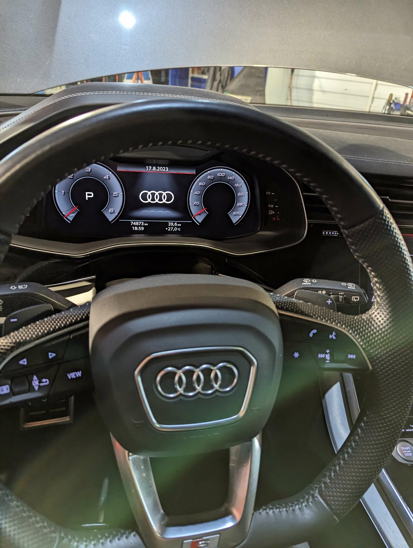 Фиксация пробега Audi Q7