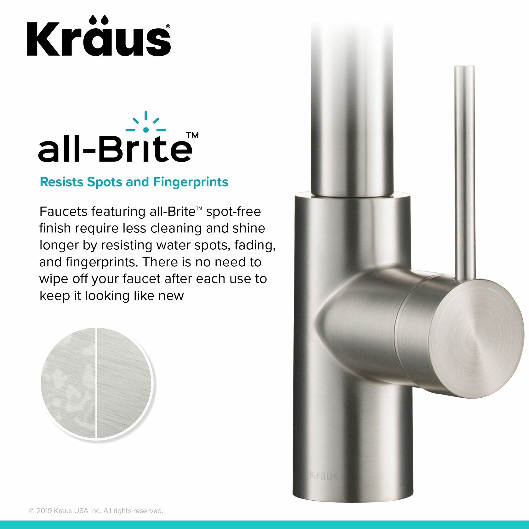 Кухонный смеситель Kraus KPF-2631SFS - изображение 9