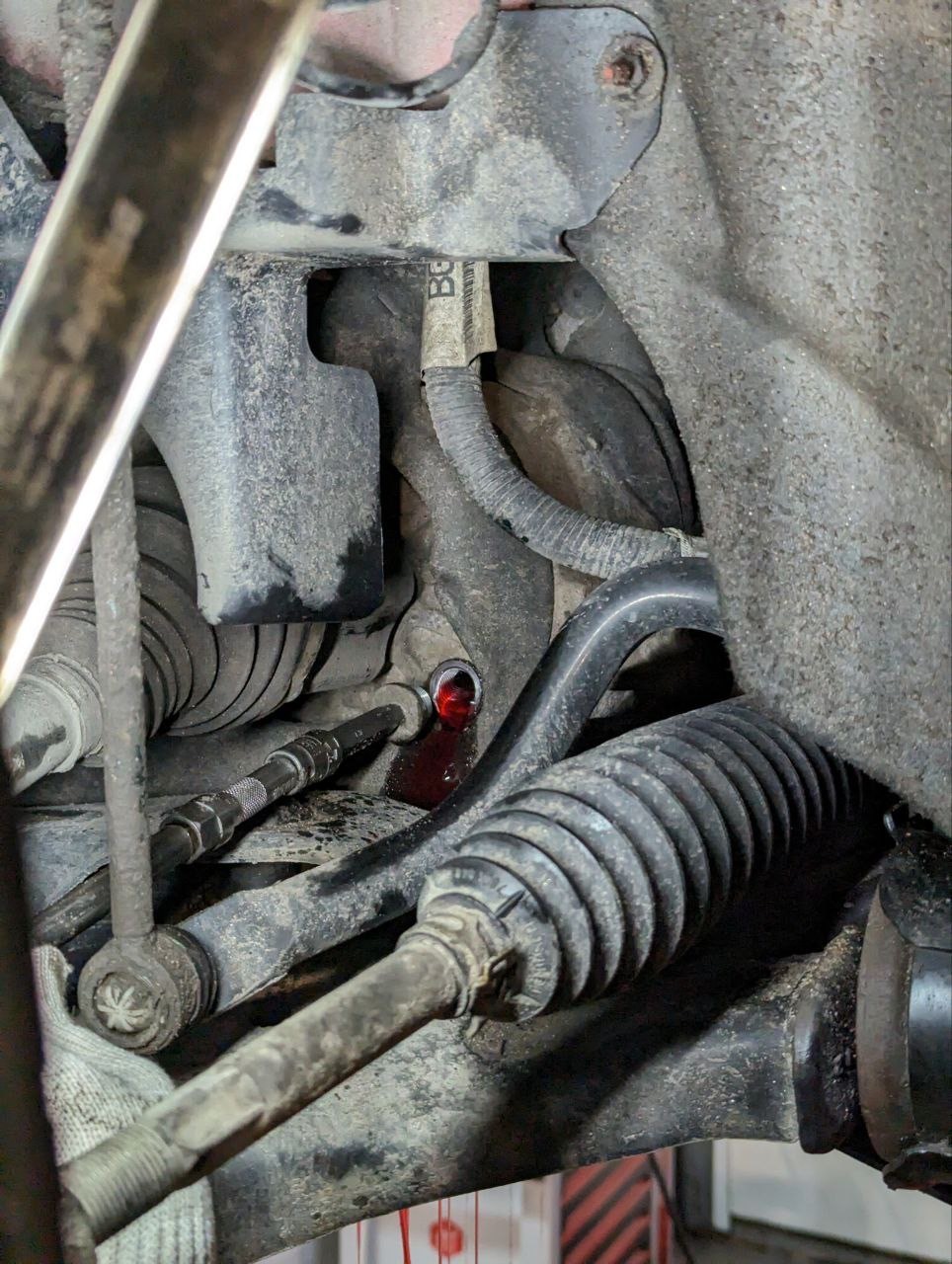 Выставление уровня масла Jaguar