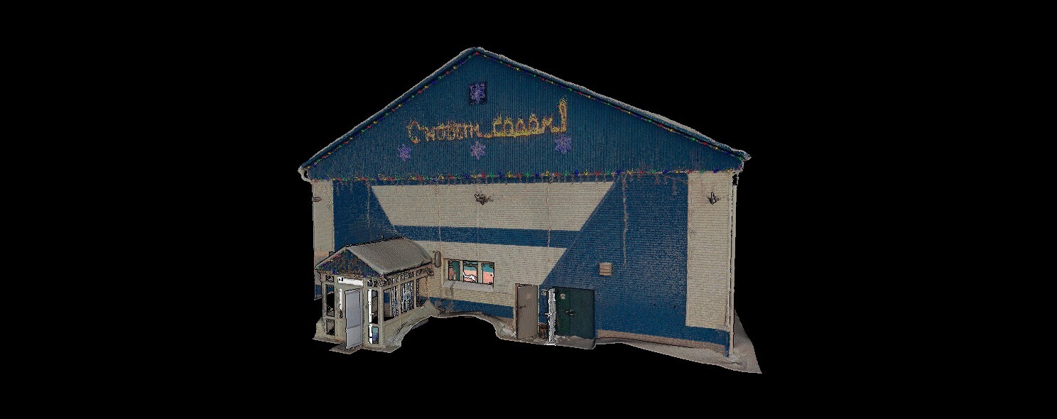 3D lasersko skeniranje upravne zgrade u Novom Urengoju