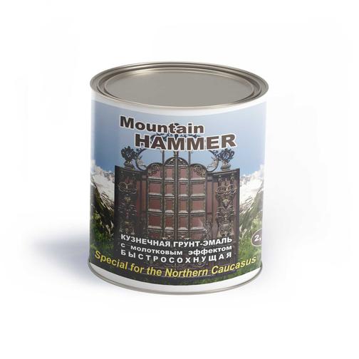 ГрунтЭмаль «Mountain Hammer» Special кузнечная «Молотковый эффект