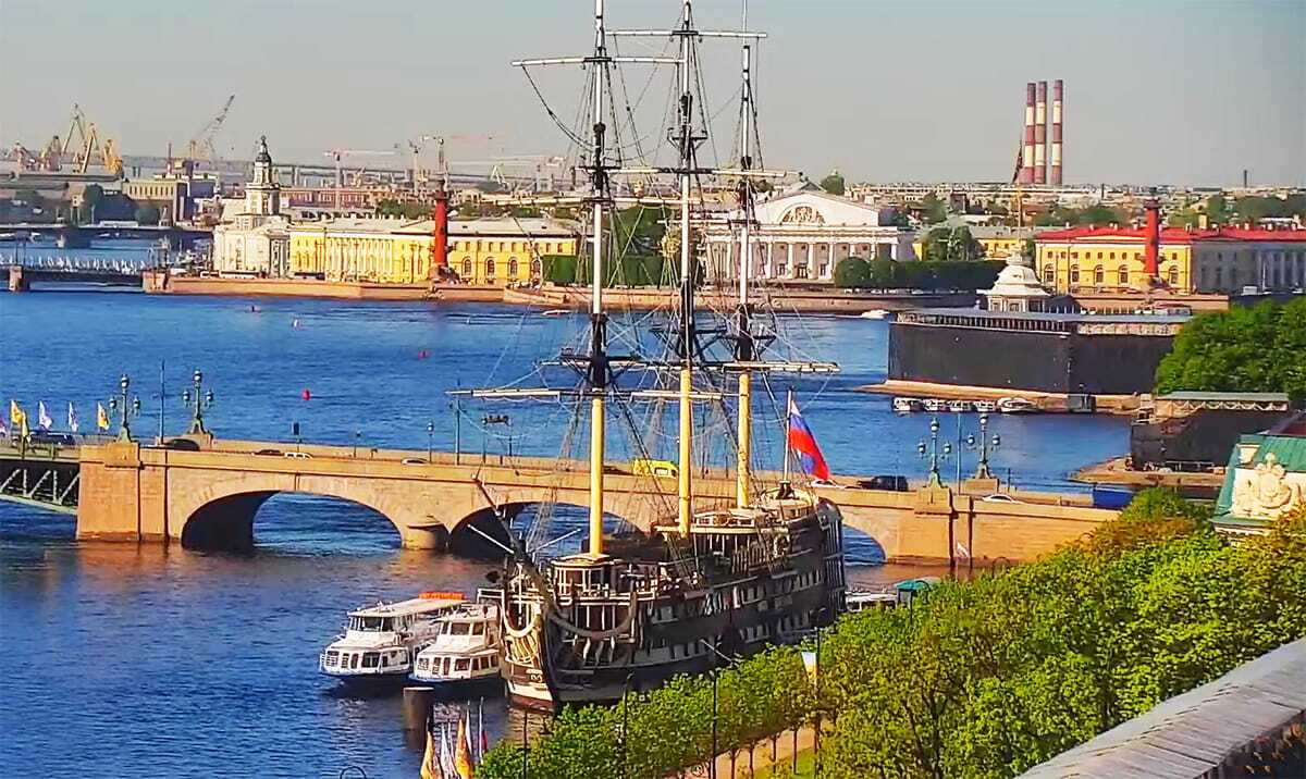 Веб камеры Санкт-Петербурга онлайн