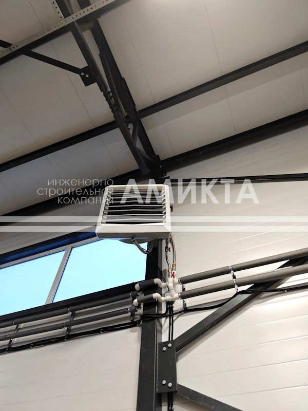 Портфолио - монтаж отопления и дизельной котельной для склада. Санкт ...