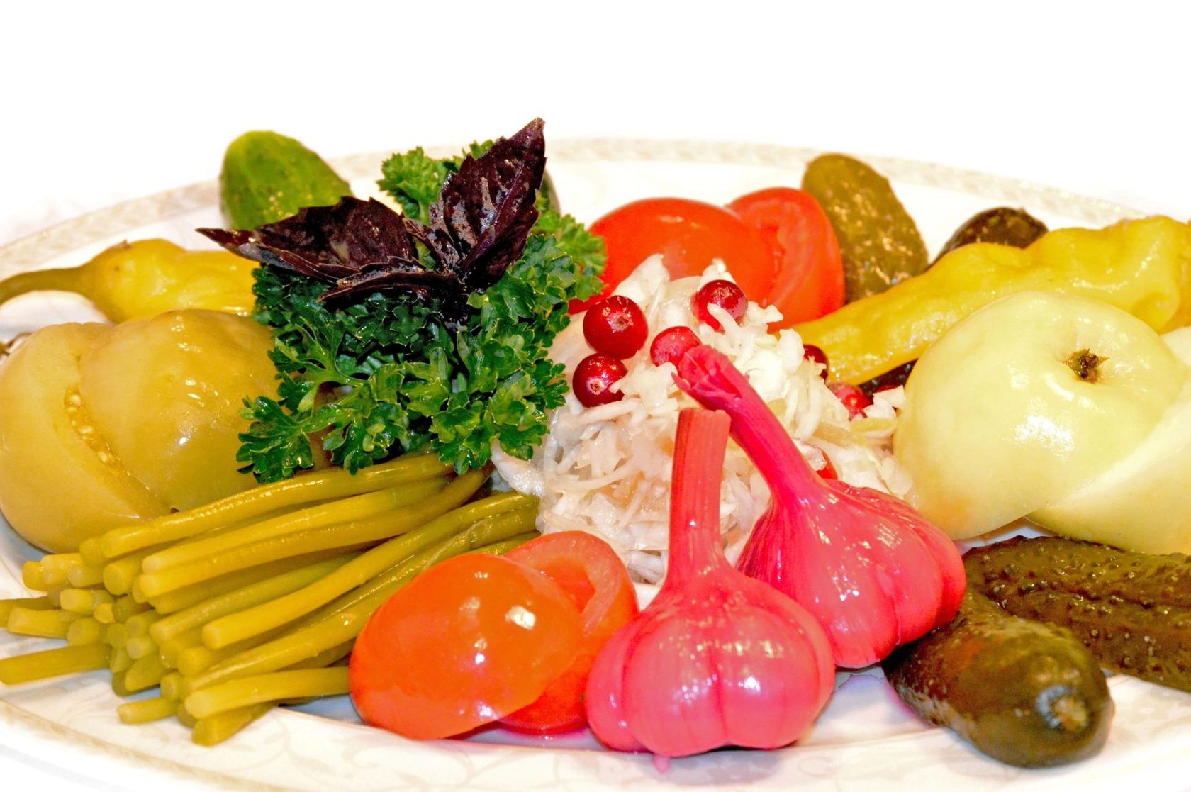 овощи маринованные на стол