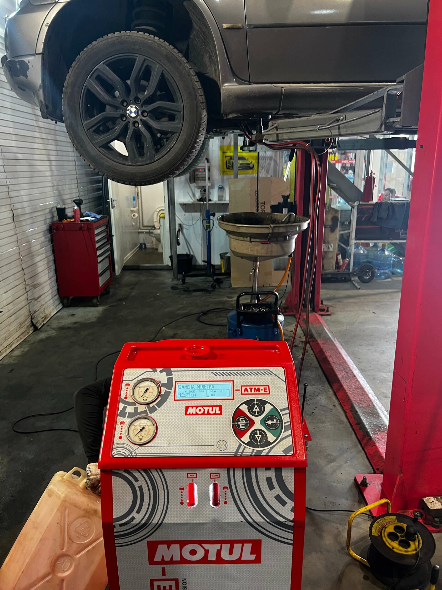 Результат обслуживания АКПП в Motul Team