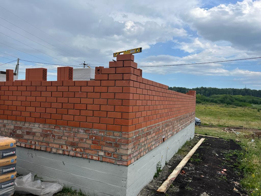 Строительство одноэтажного каменного дома "под ключ" в Пензенской области по индивидуальному проекту