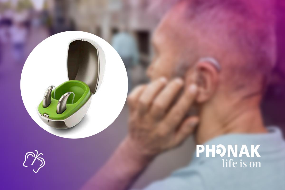 Слуховой аппарат Phonak Naída Paradise зарядка