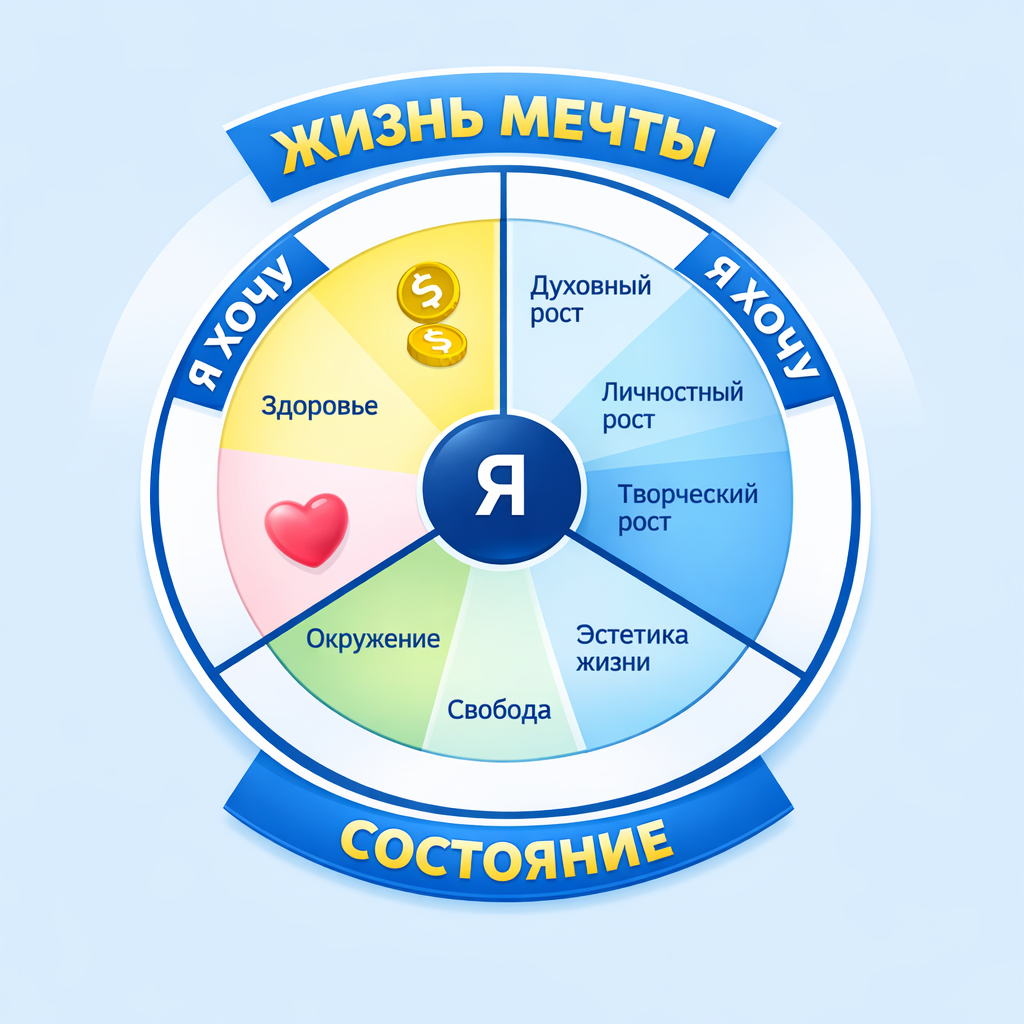 схема жизни мечты