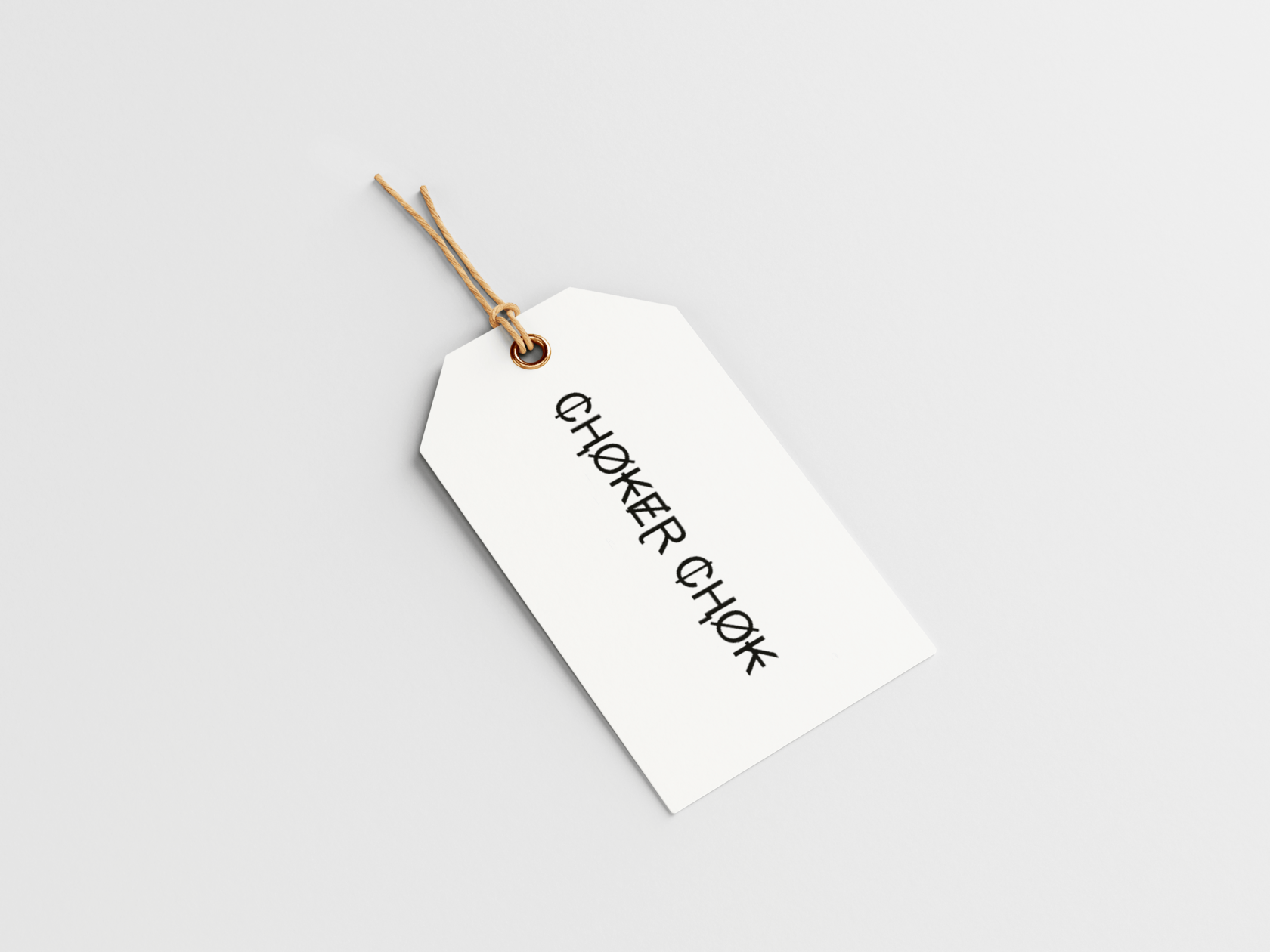 Бирка дизайн