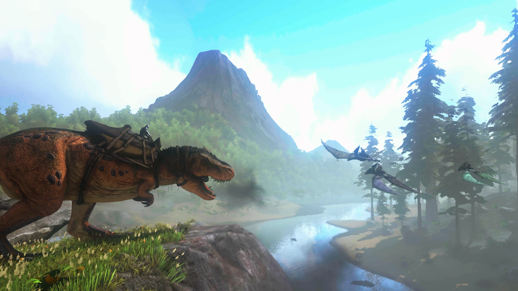ARK Ultimate Mobile Edition игра про динозавров на телефон