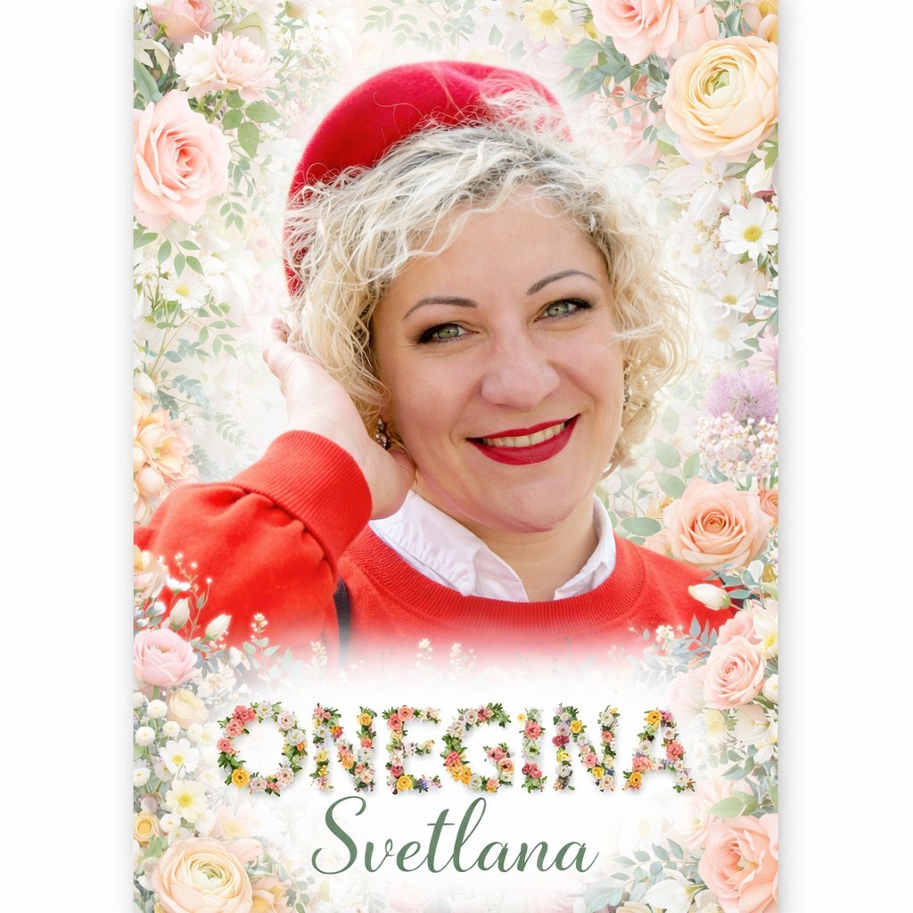Svetlana Onegina, fleuriste