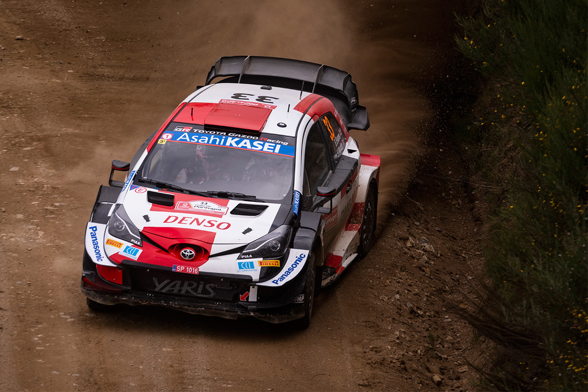 Элфин Эванс и Скотт Мартин, Toyota Yaris WRC, ралли Португалия 2021