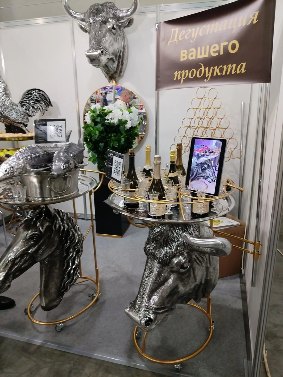 Красивые и мощные решения для дегустационных столов