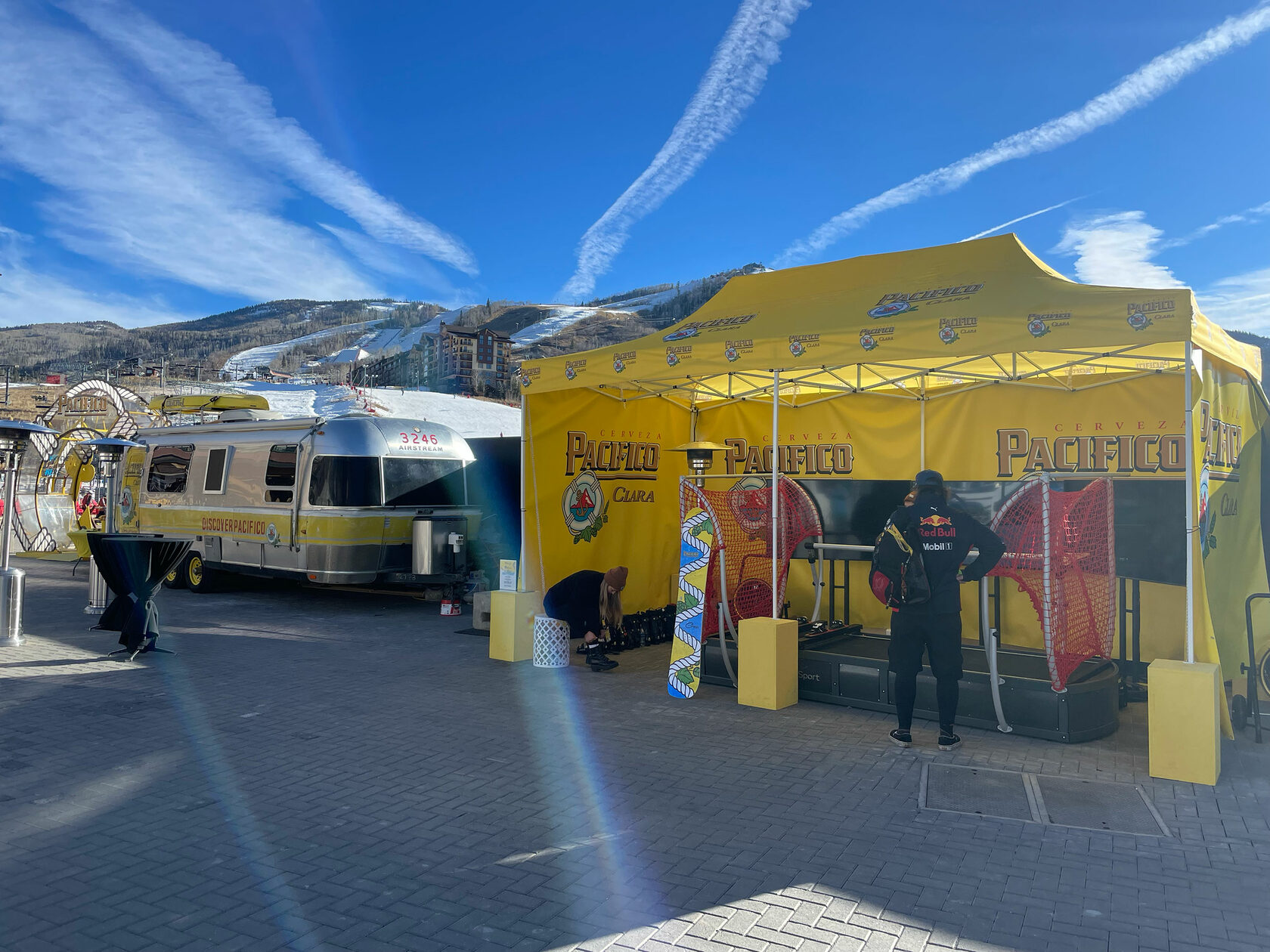 SkyTechSport partners with Pacifico beer for a big skiing event in Copper Mountain