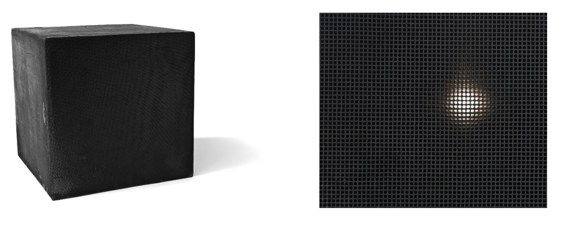 Общий вид блочный сотовых монолитных катализаторов