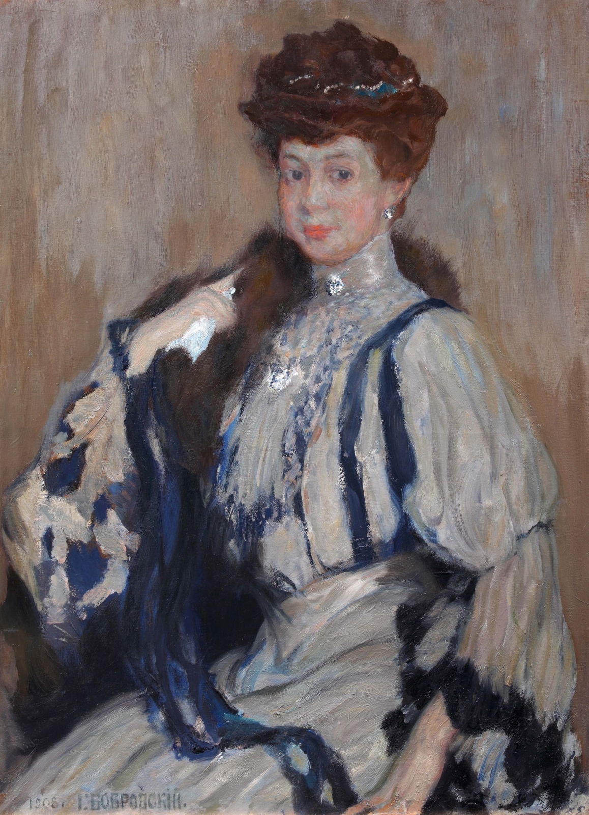  Портрет дамы. 1908