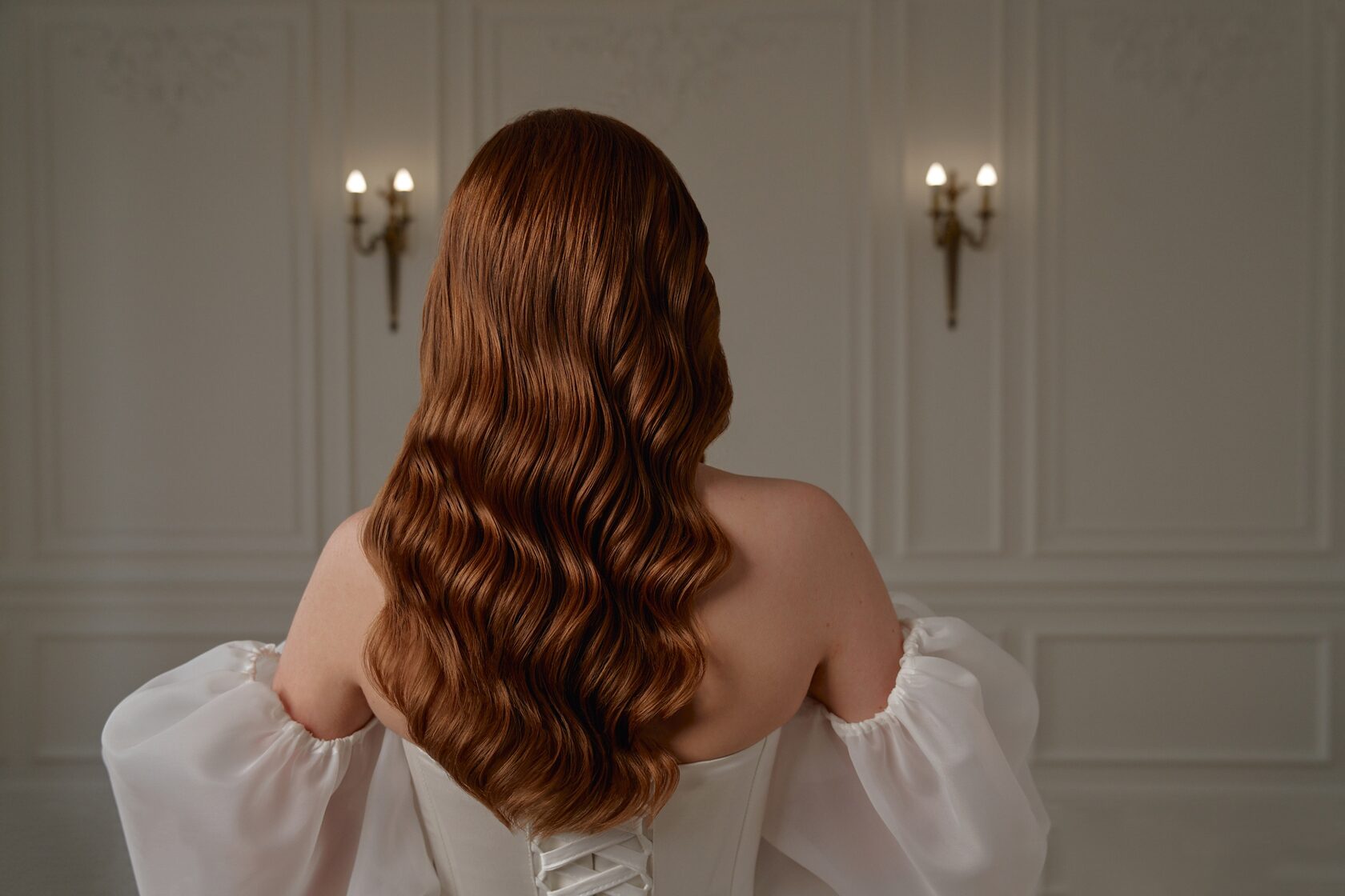 Soft hair waves final result