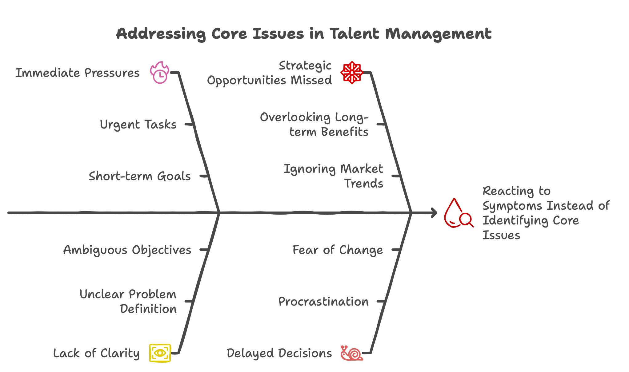 How to address Core Issues in Talent Acquisition and Management instead of Solving Symptoms