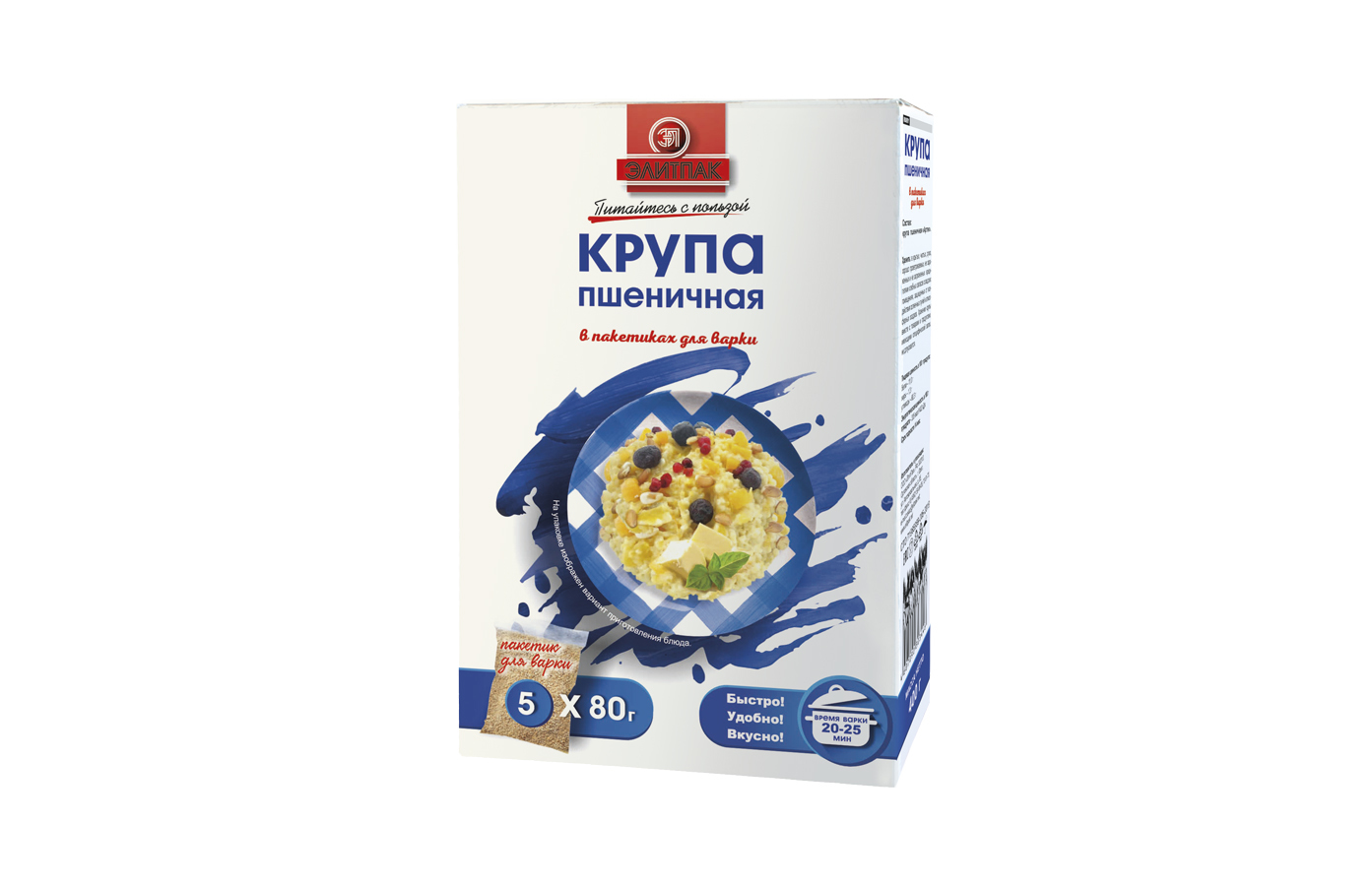 Паке х. Крупа пшеничная ЭЛИТПАК. "ЭЛИТПАК" 400 Г ( 5 пак. Х 80 Г ). Крупа пшеничная 80гр. Рис ЭЛИТПАК.