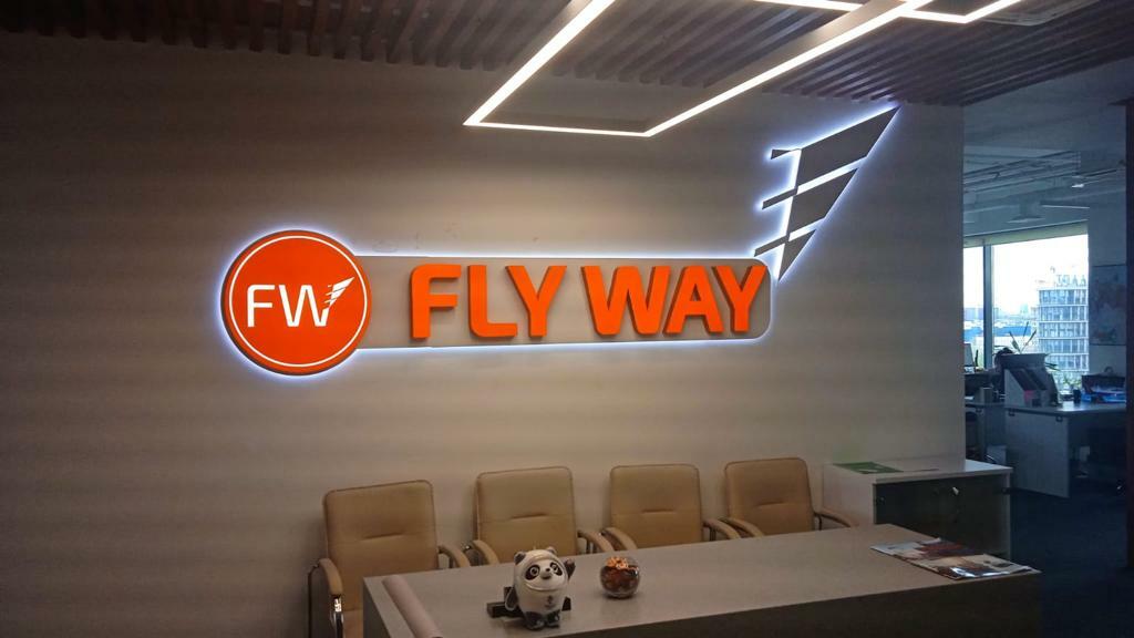 Заказать логотип на стену в офис, изготовление объемного логотипа ...