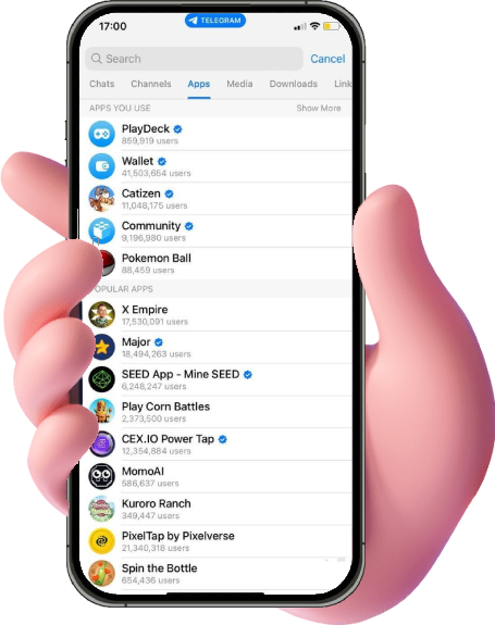Разработка TWA Telegram mini app