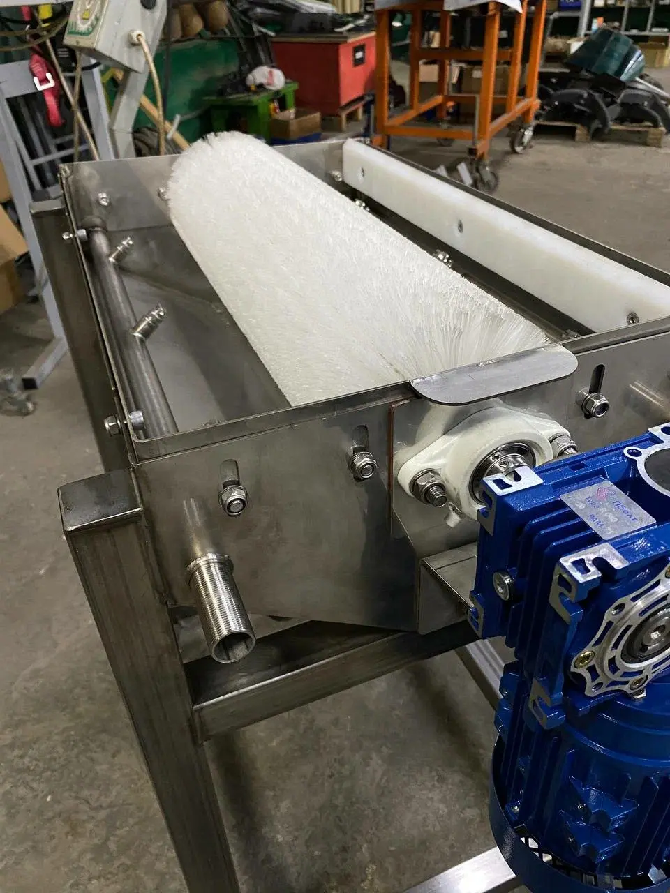 Система мойки конвейерной ленты