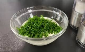 Приготовление салата «Одесса»: шаг 7