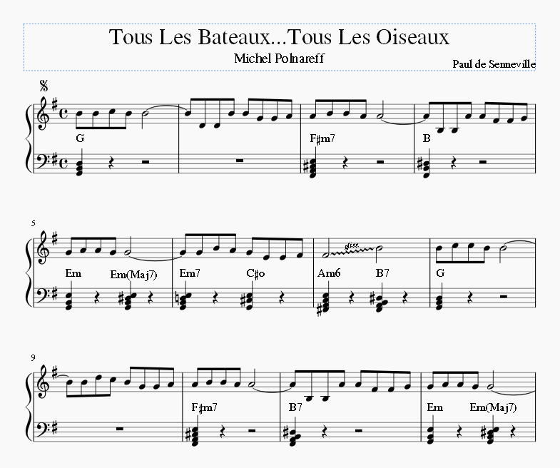 Tous Les Bateaux... Tous Les Oiseaux