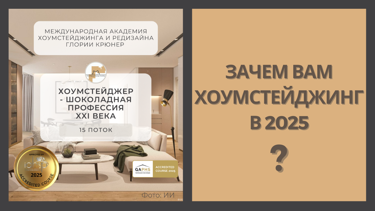 хоумстейджер профессия