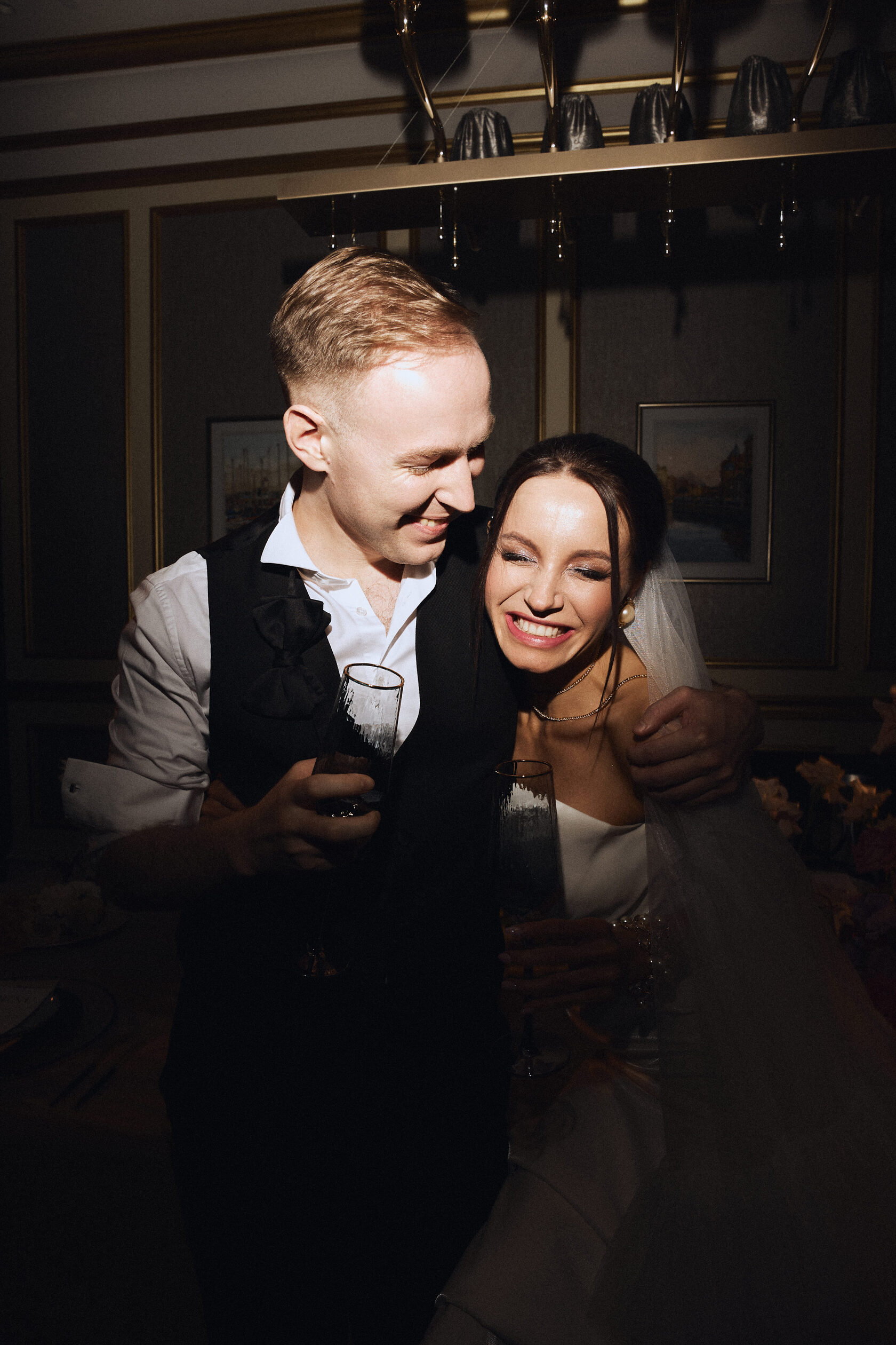 first look — эмоции жениха и невесты