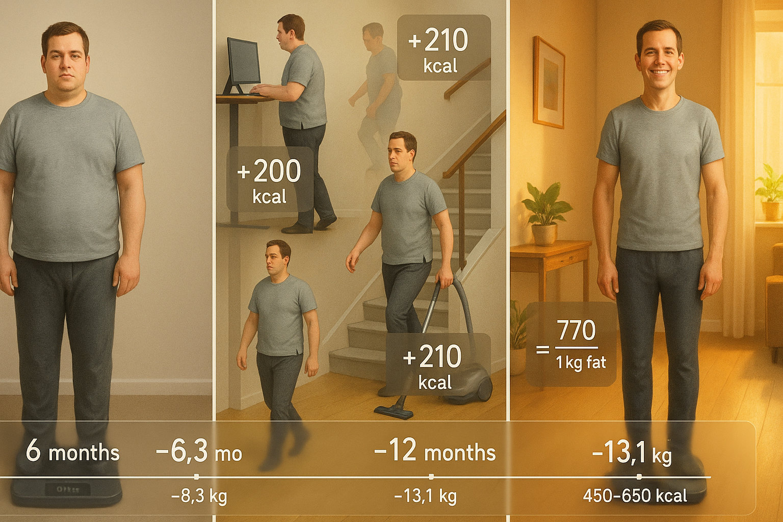  Можно ли похудеть только за счёт повседневной активности