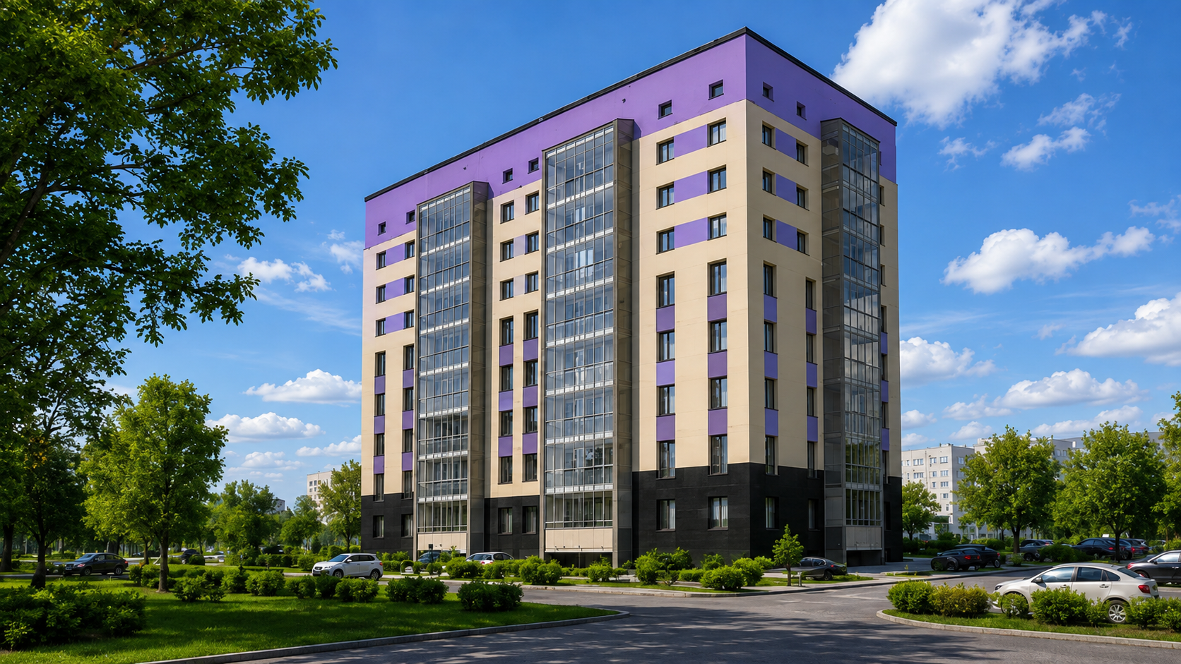 ЖК Краски — визуализация 1