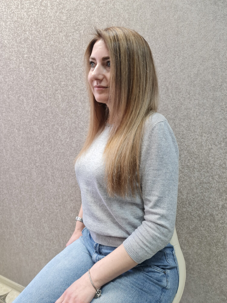 окрашивание мелирование