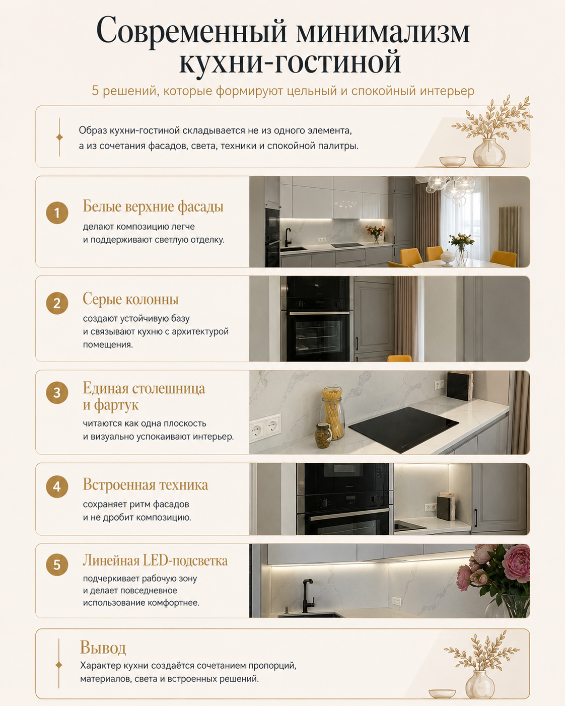 Формула кухни, которая выглядит частью интерьера