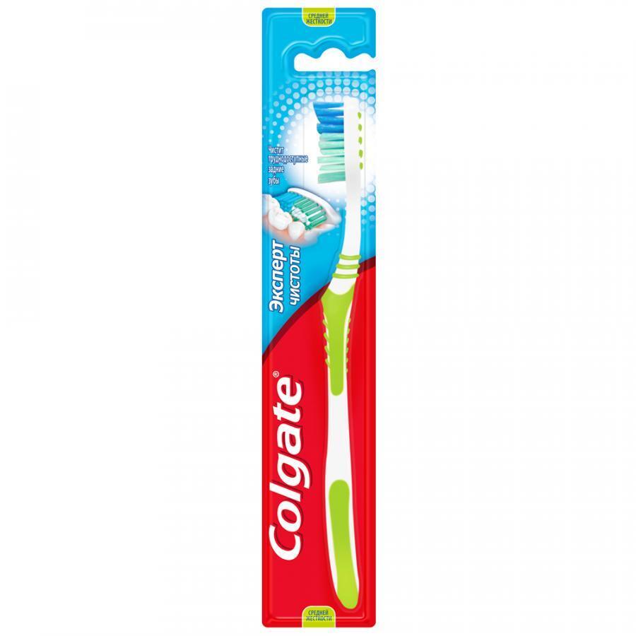Колгейт зубная щетка экстра чистота средняя рокс 5940