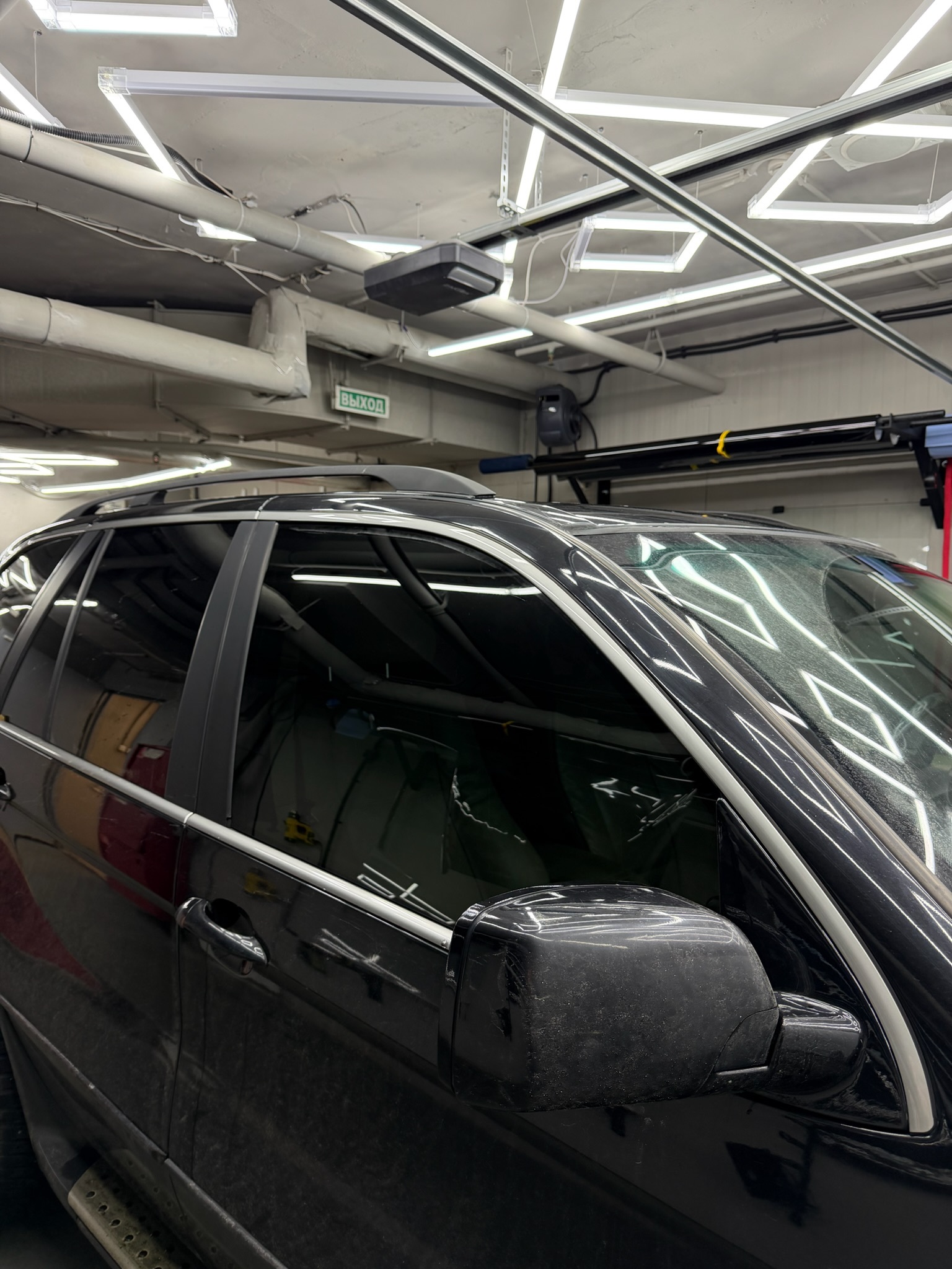 Тонировка передних боковых стекол автомобиля